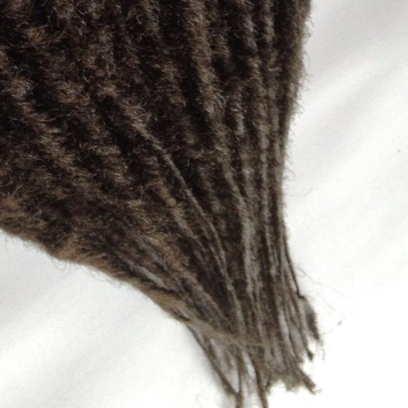 40 SE Dark Brown Dreads Dreadlocks Hair Extensions main image 3